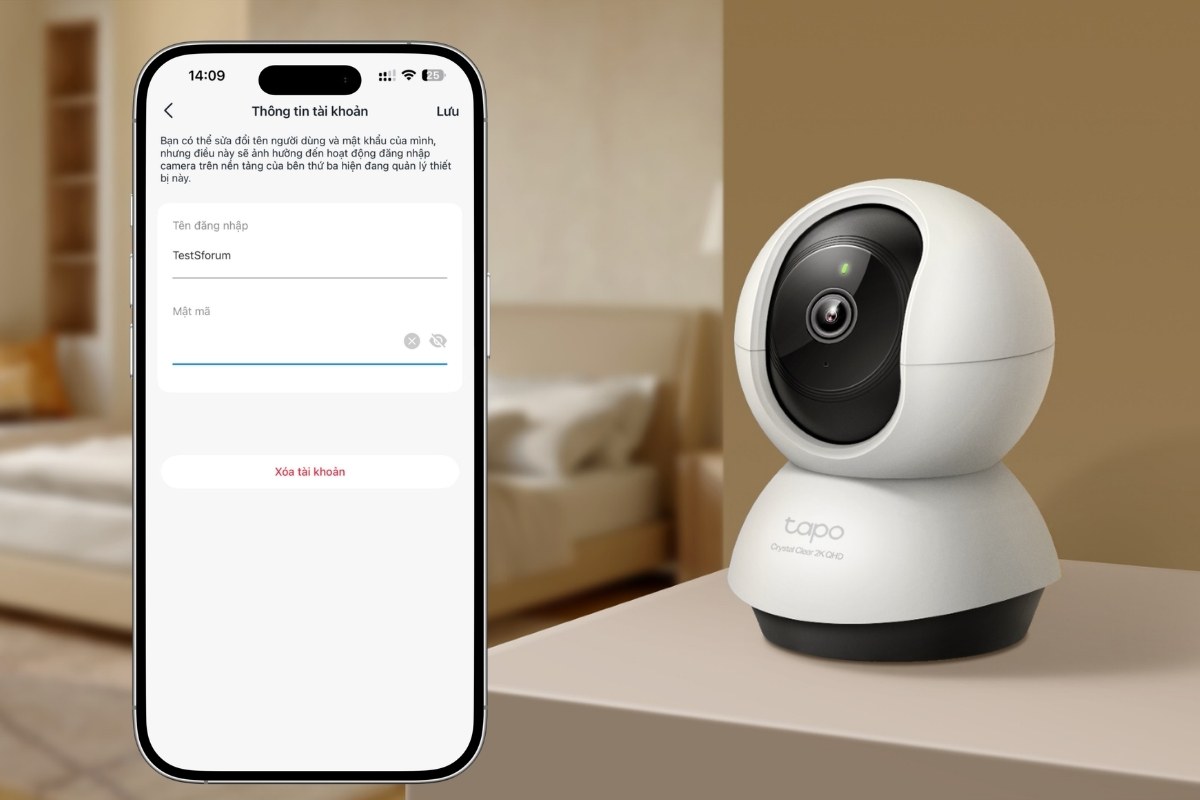 Những lưu ý khi đổi mật khẩu camera TP-Link Tapo