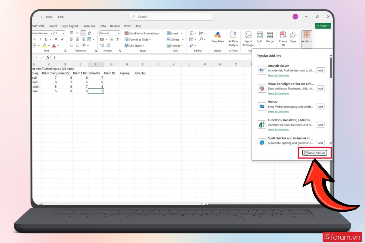 Cách tích hợp ChatGPT vào Excel chi tiết bước 2