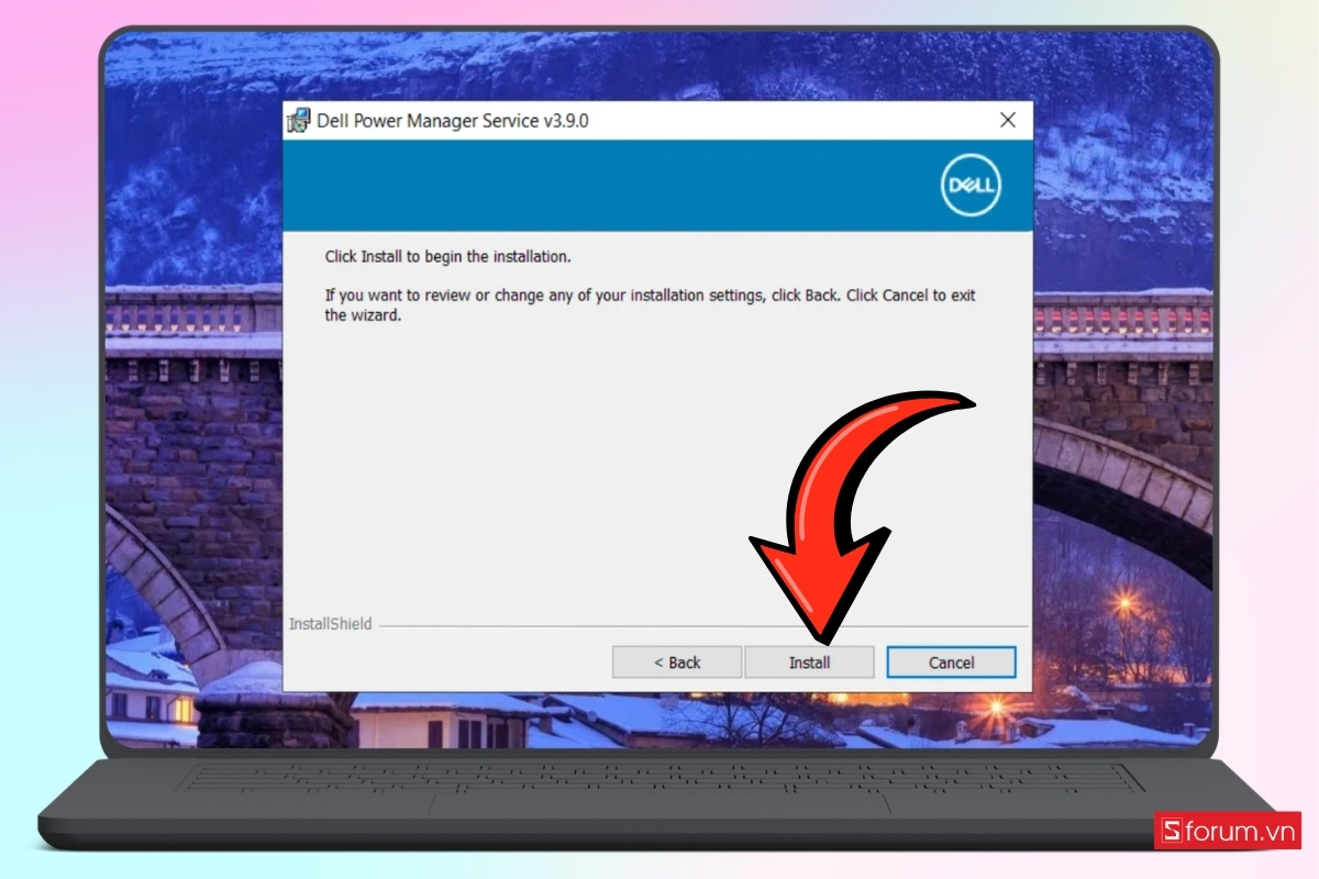 Sử dụng Dell Power Manager bước 5