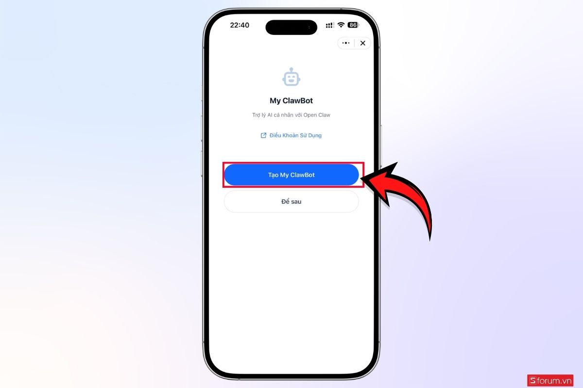 Cách kết nối Zalo với OpenClaw AI bước 8