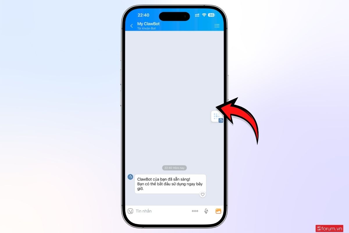 Cách kết nối Zalo với OpenClaw AI bước 9
