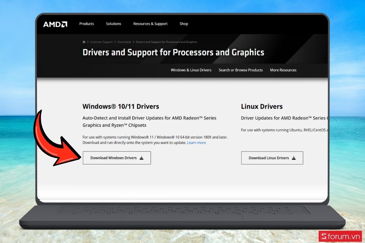Cách khắc phục lỗi không tìm thấy hoặc thiếu file D3dx9_43.dll Cập nhật driver card đồ họa bước 3