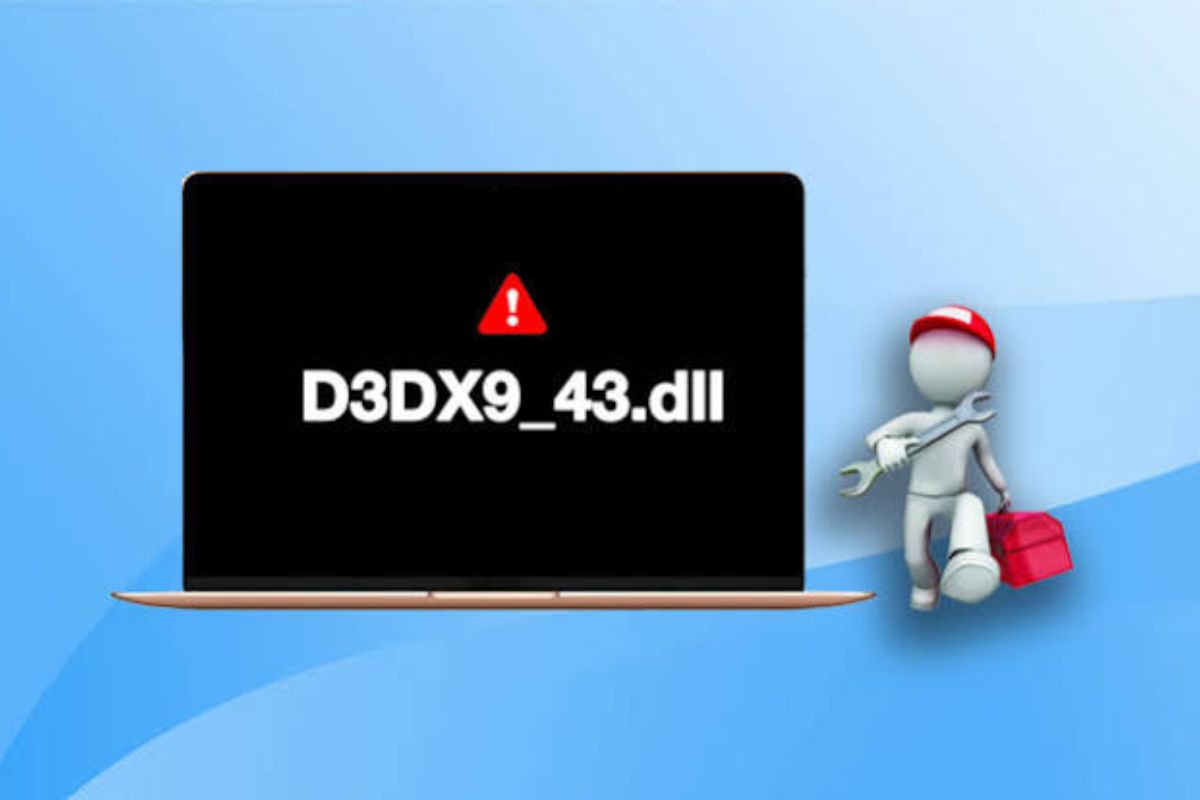 Một số thông báo lỗi D3dx9_43.dll thường gặp
