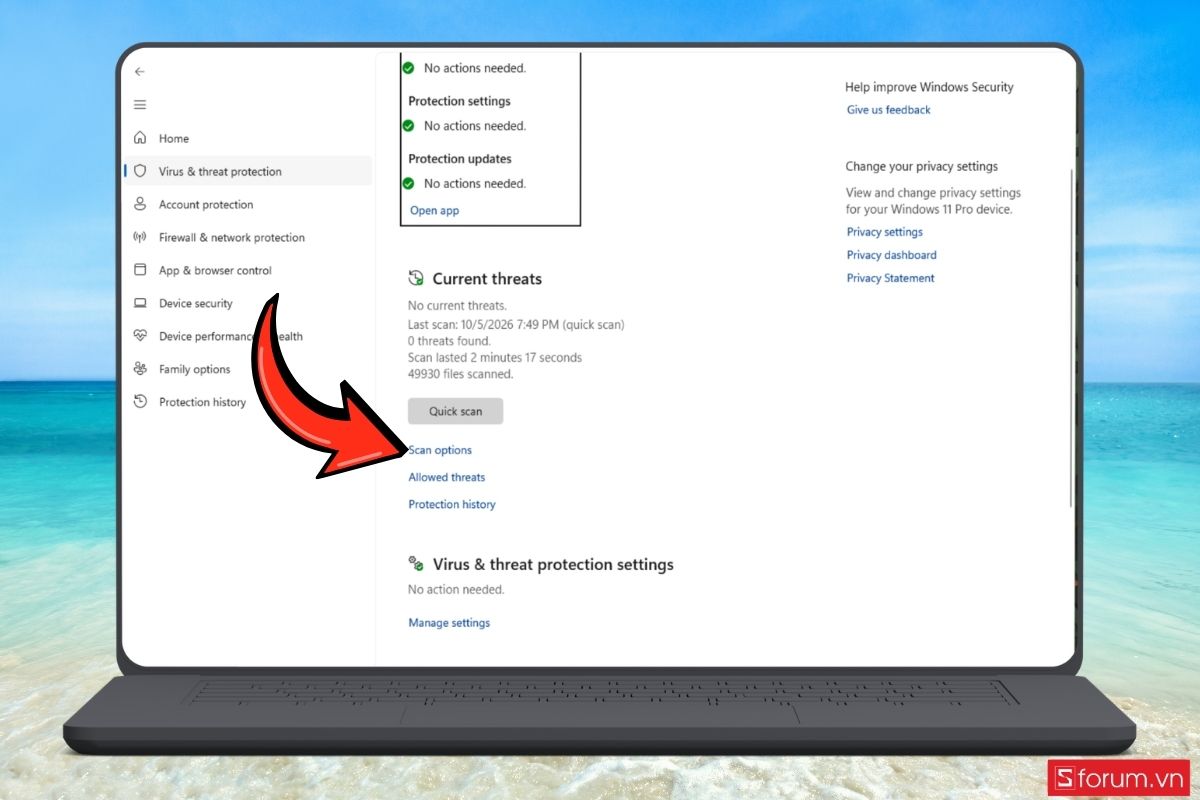 Cách khắc phục lỗi không tìm thấy hoặc thiếu file D3dx9_43.dll Quét virus và phần mềm độc hại bước 3