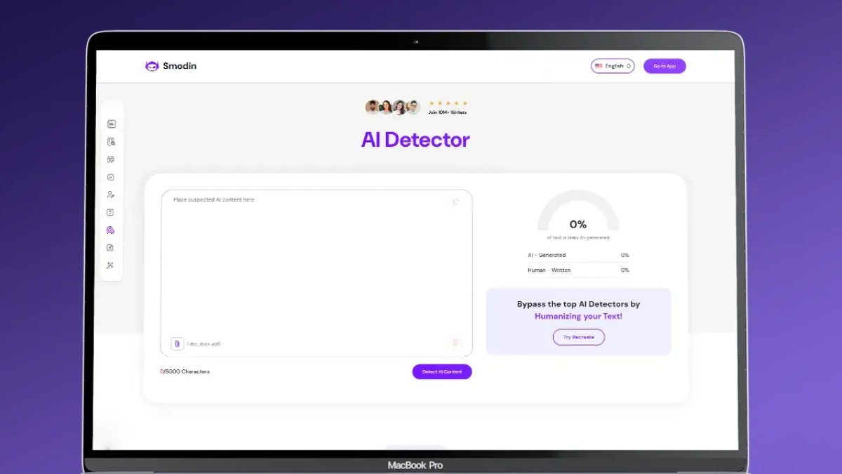 Cách kiểm tra văn bản AI bằng Smodin đơn giản nhất