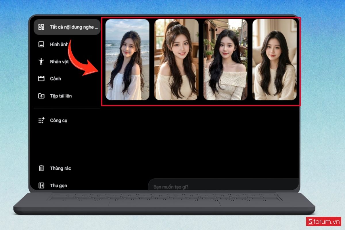 Hướng dẫn cách làm video mẫu ảnh thay đồ thời trang bằng AI bước 6