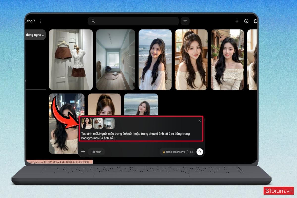 Hướng dẫn cách làm video mẫu ảnh thay đồ thời trang bằng AI bước 8