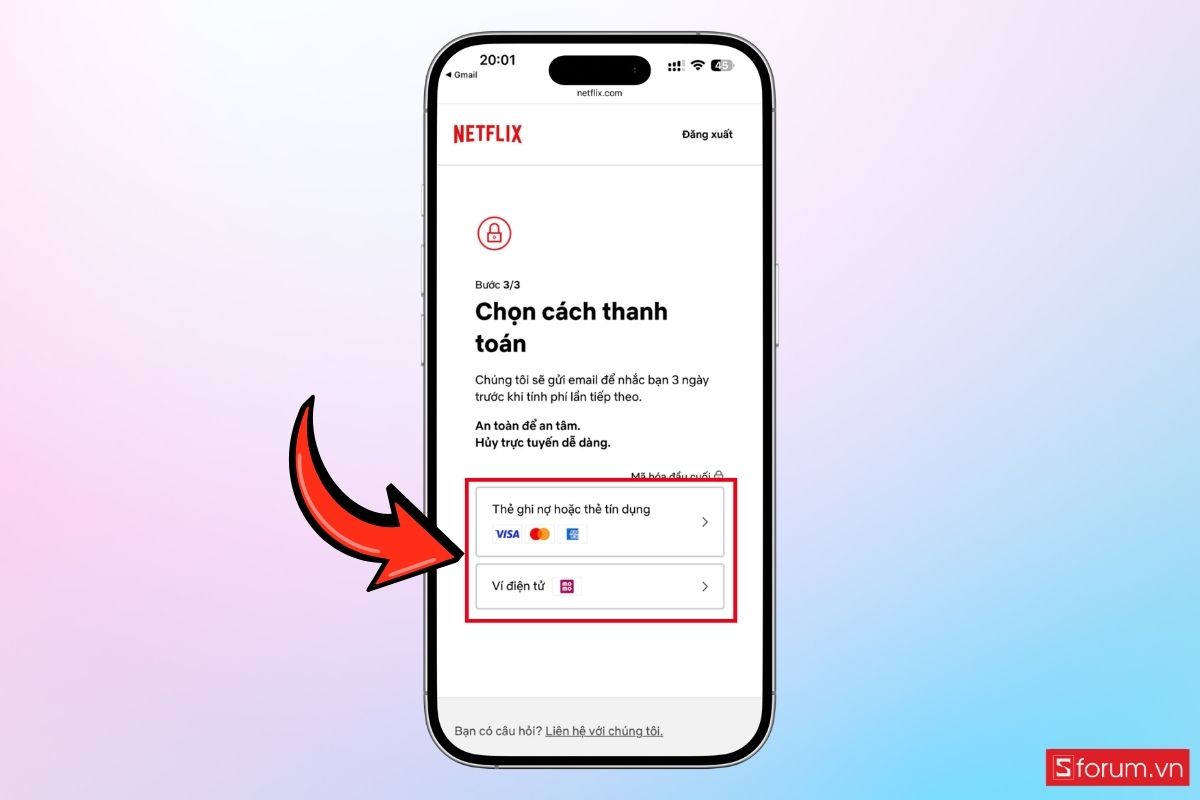 Cách nhận đến 30 ngày xem Netflix miễn phí bước 8