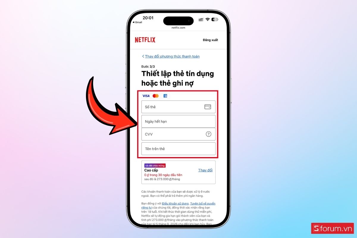 Cách nhận đến 30 ngày xem Netflix miễn phí bước 9