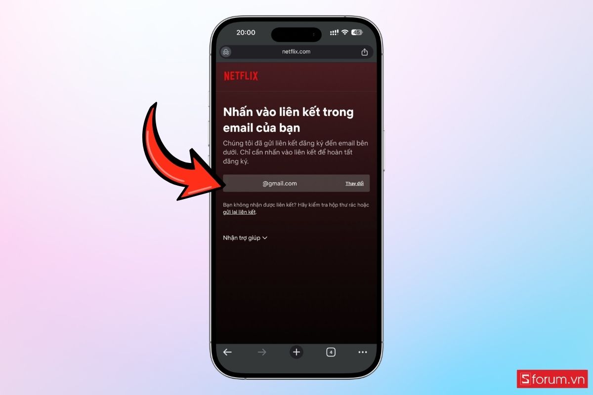 Cách nhận đến 30 ngày xem Netflix miễn phí bước 2