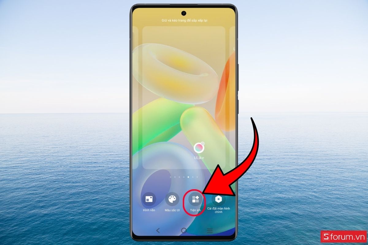 Dùng Widget Android để theo dõi trực tiếp bước 2