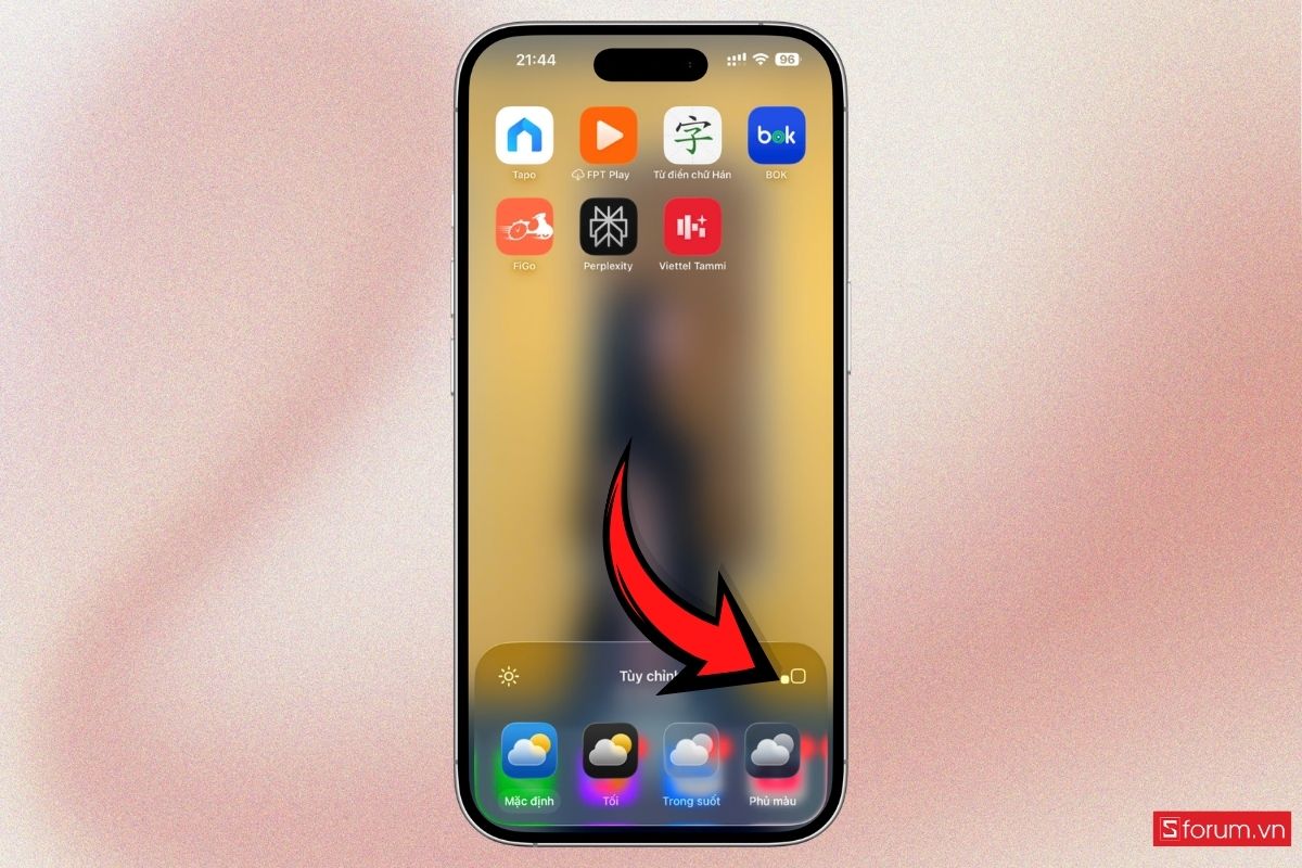 Cách phóng to biểu tượng ứng dụng trên iPhone bước 5
