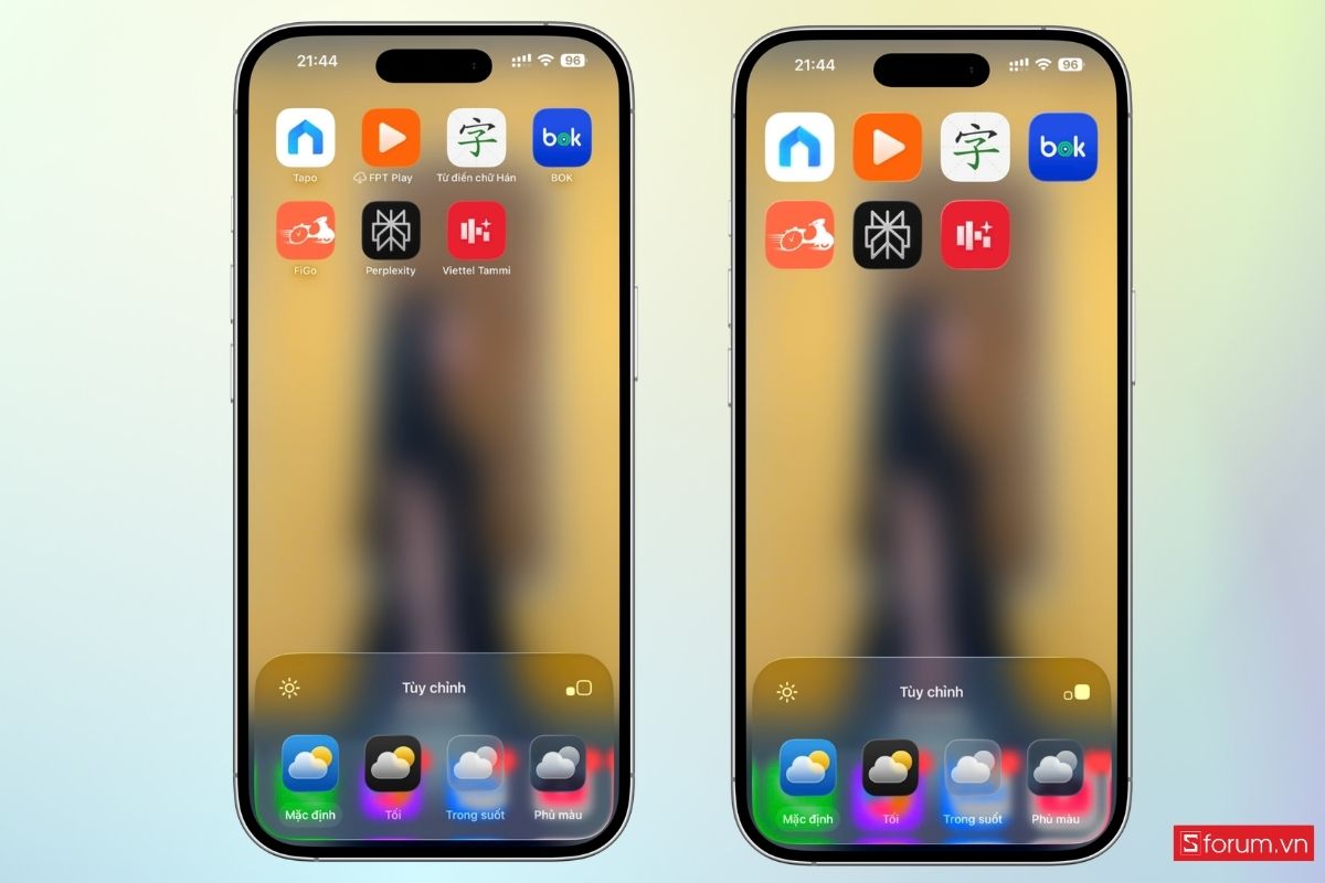 Có thể phóng to riêng một icon ứng dụng trên iPhone không?