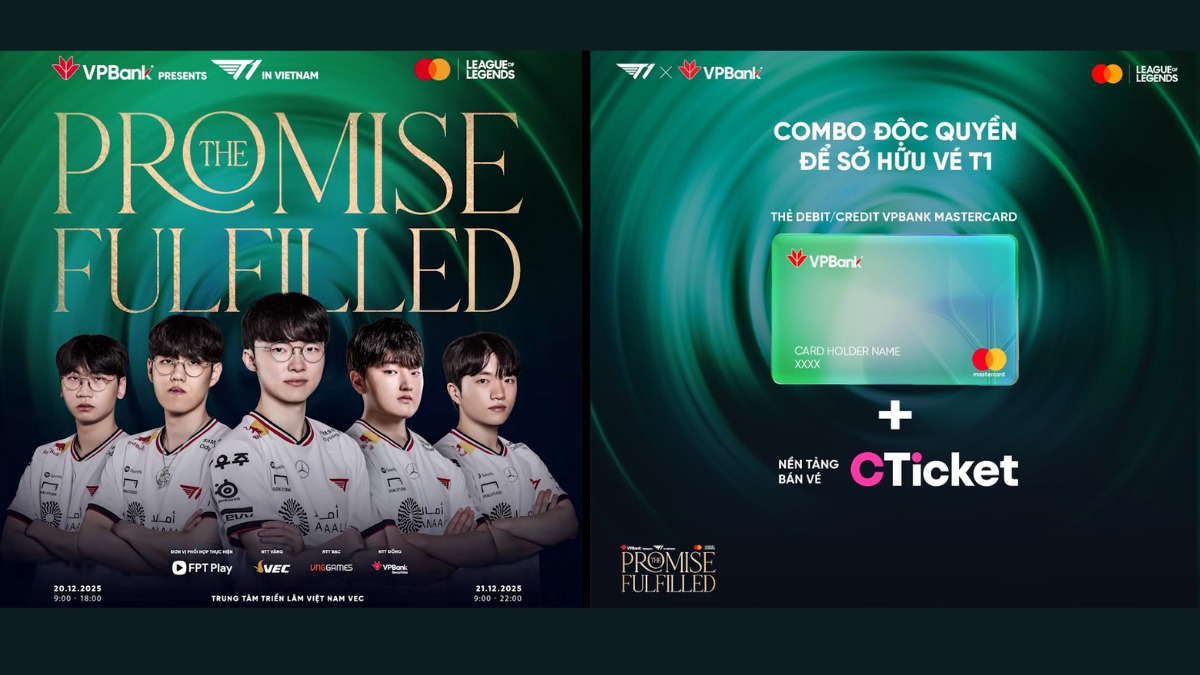 Cách săn vé Fan Meeting VPBank presents T1 Vietnam đơn giản và nhanh chóng