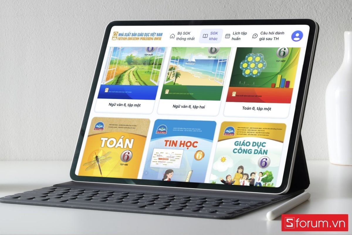 Xu hướng học tập với sách giáo khoa online trong tương lai