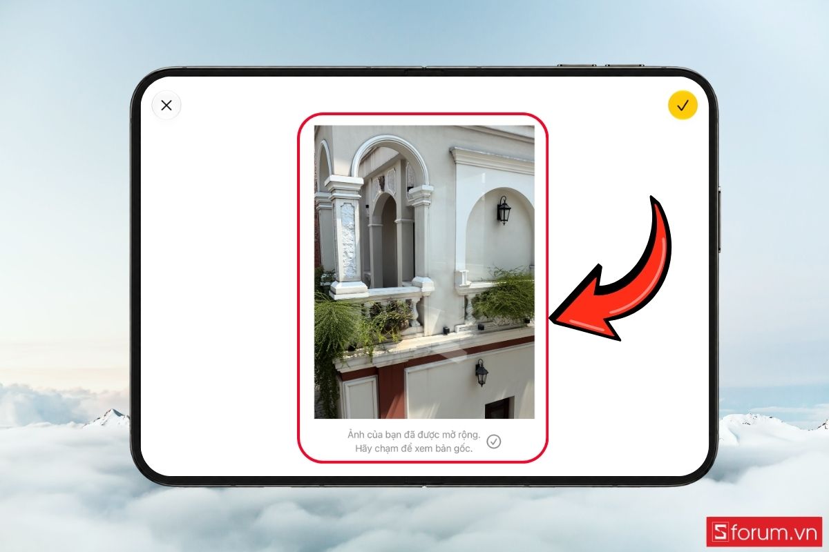 Cách sử dụng tính năng Chỉnh sửa ảnh thông minh trên iPhone Duo bước 8