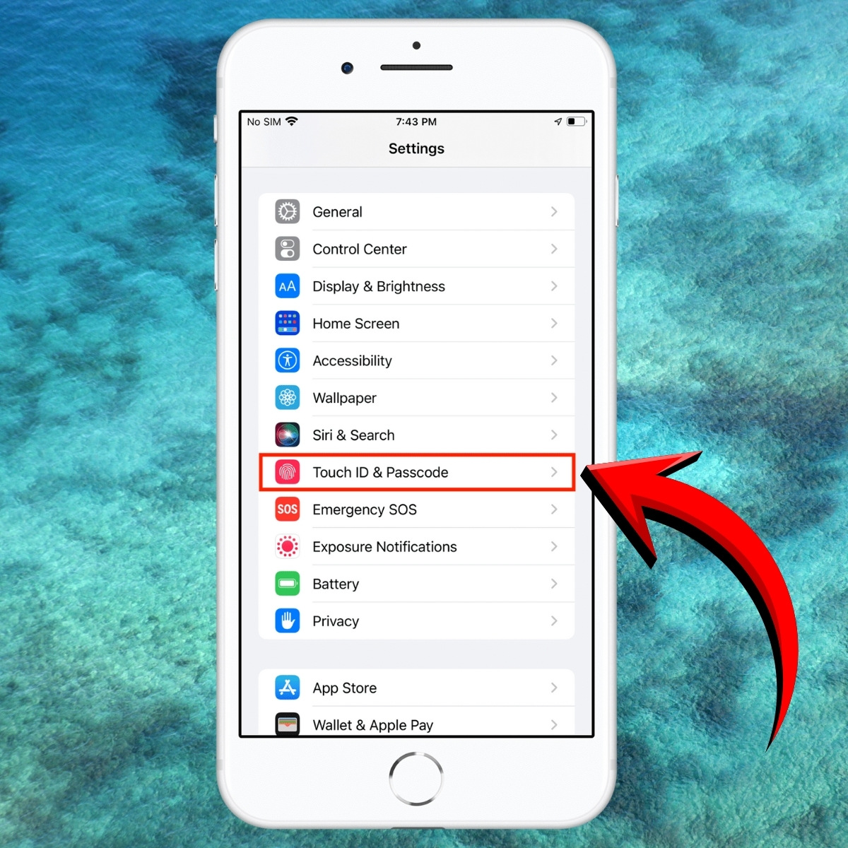 Cách tải ứng dụng trên iPhone bằng Touch ID - bước 1