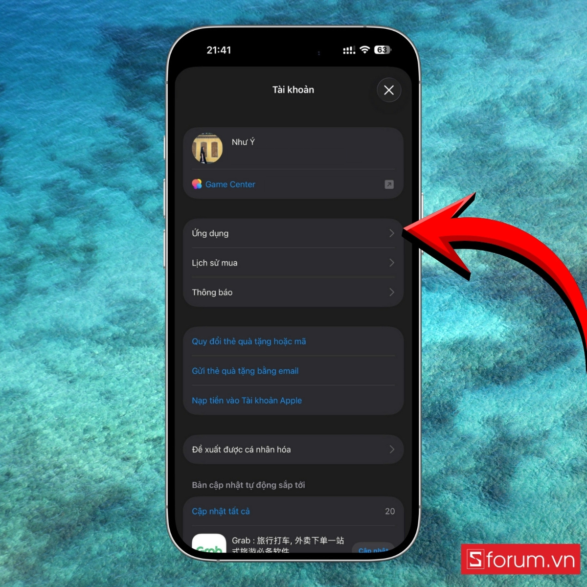 Cách tải lại ứng dụng đã xóa trên iPhone - bước 2