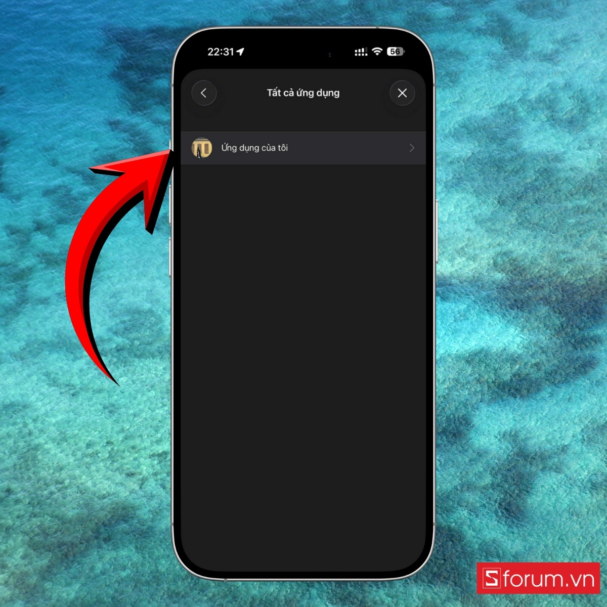 Cách tải lại ứng dụng đã xóa trên iPhone - bước 3