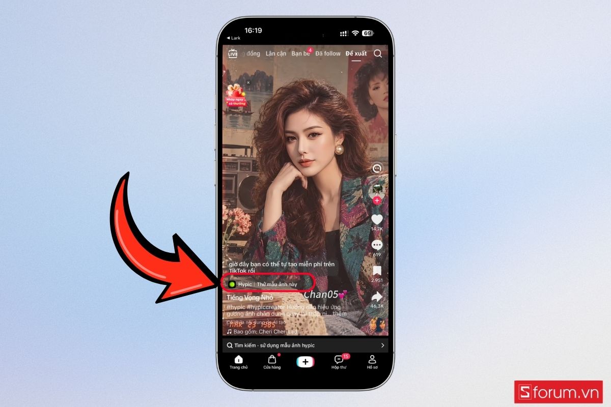 Cách tạo ảnh trend thập niên 80 bằng AI bước 1
