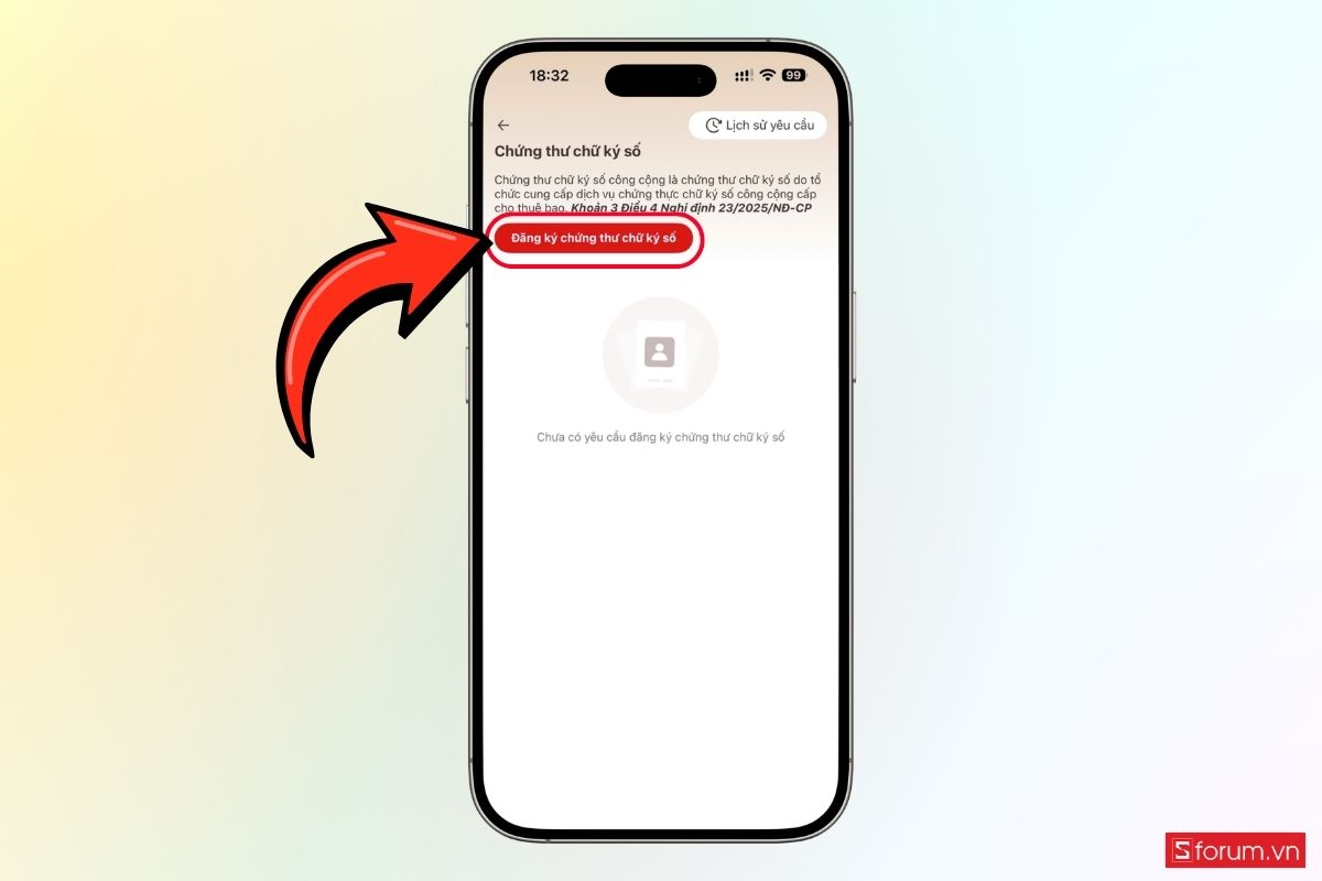 Hướng dẫn cách tạo chữ ký số cho cá nhân trên VNeID bước 6