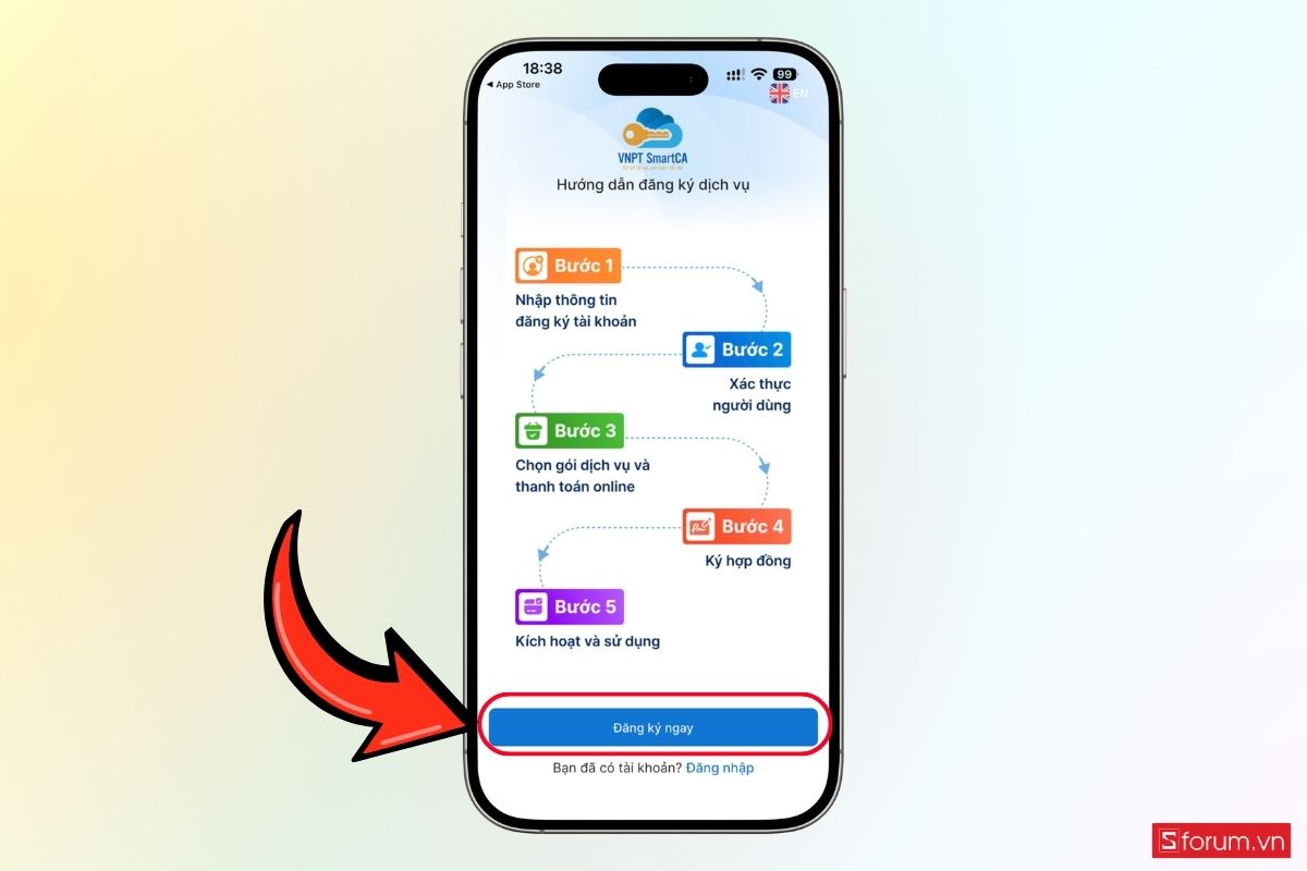 Hướng dẫn cách tạo chữ ký số cho cá nhân trên VNeID bước 11