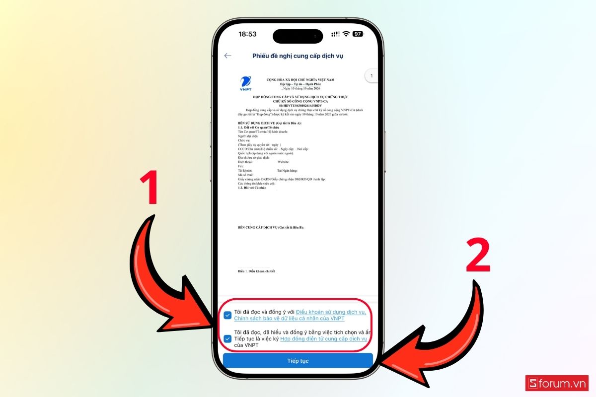 Hướng dẫn cách tạo chữ ký số cho cá nhân trên VNeID bước 26