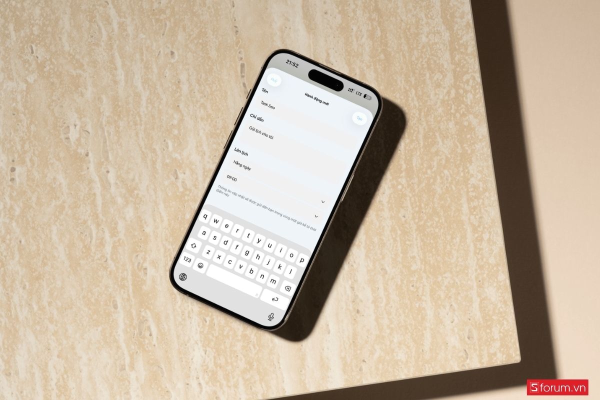 Những công việc nào phù hợp để lên lịch trên Gemini?