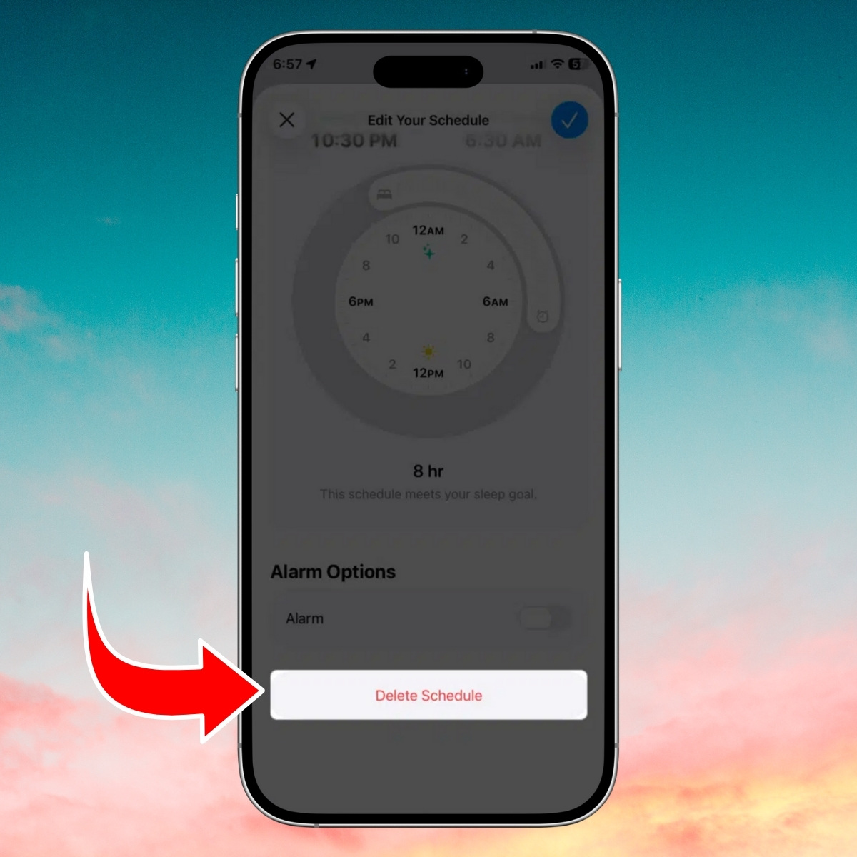 Cách tắt báo thức vĩnh viễn iPhone bằng ứng dụng Sức khỏe - bước 3