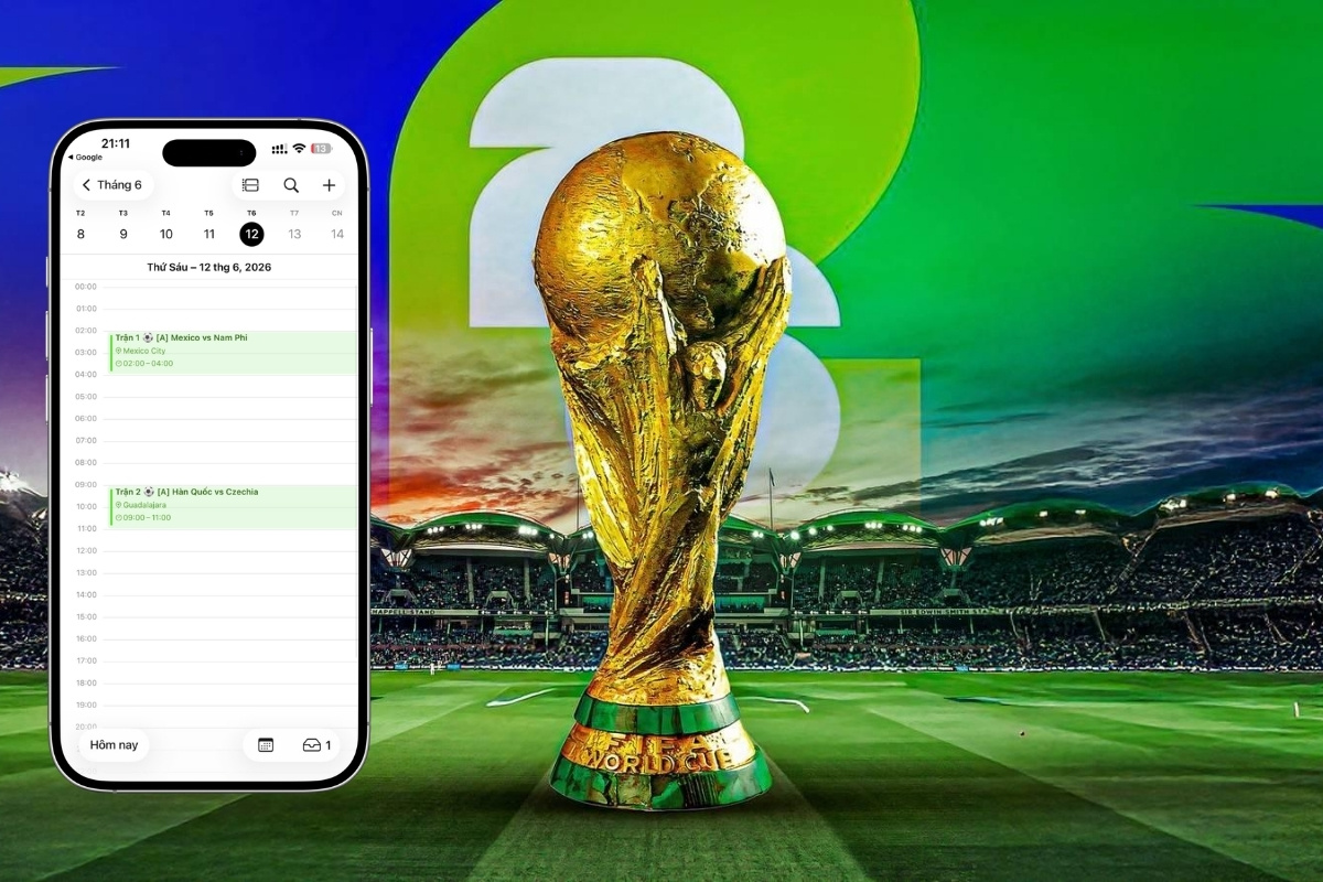 Lý do nên thêm lịch World Cup vào điện thoại?