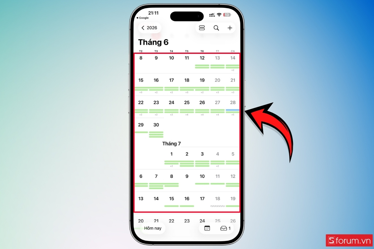 Cách thêm lịch World Cup 2026 vào iPhone bước 6