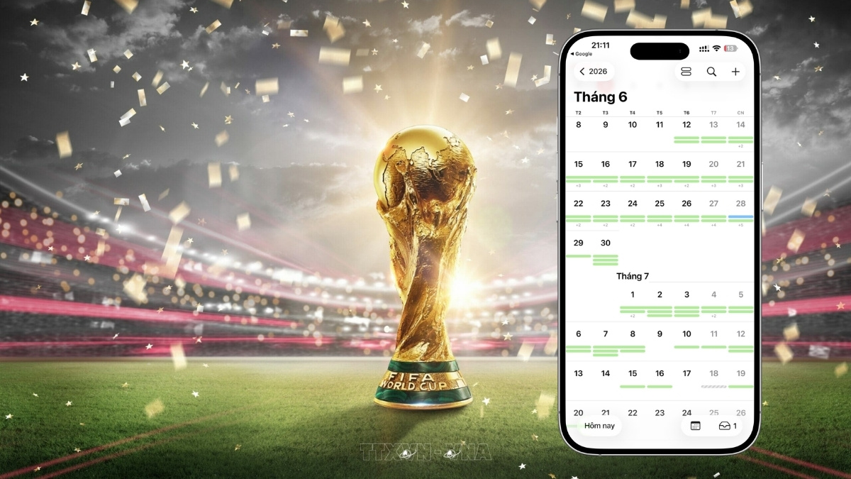 Cách thêm lịch World Cup vào iPhone và Android đơn giản, không bỏ lỡ trận nào