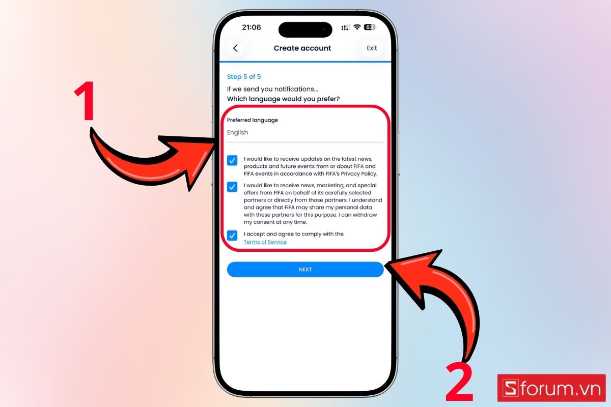 Cách theo dõi kết quả World Cup 2026 dùng FIFA App để theo dõi chính thức bước 9