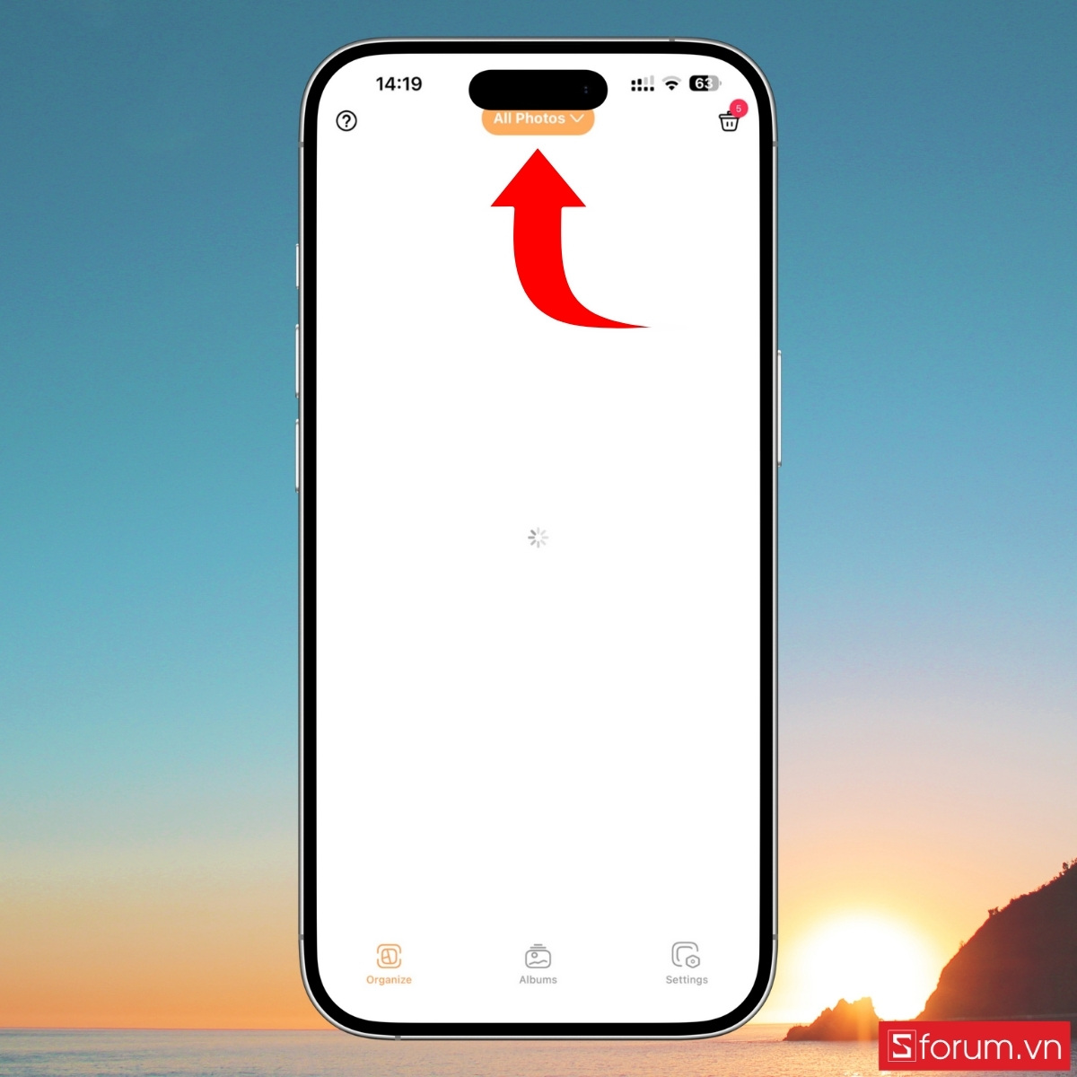 Cách xóa toàn bộ ảnh bằng ứng dụng bên thứ ba bước 4