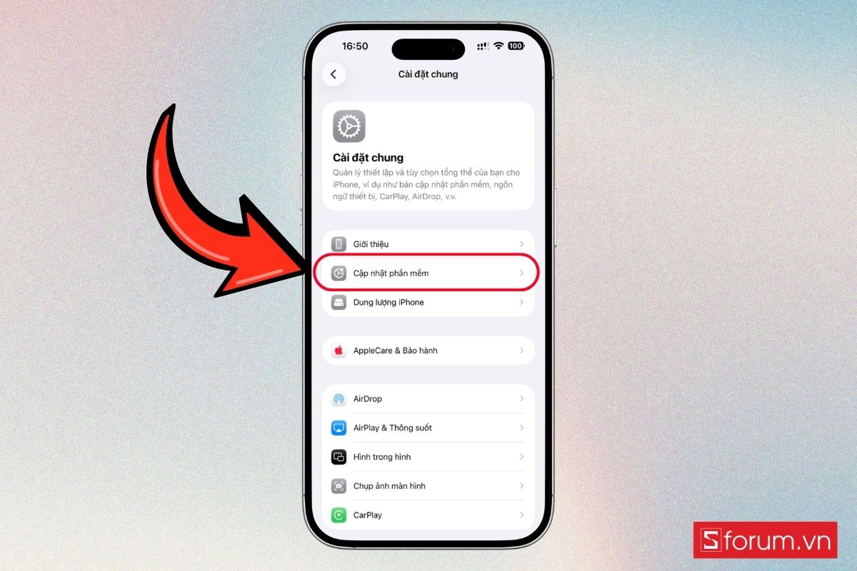 Cách cập nhật iOS 27.2 Beta 2 bước 2