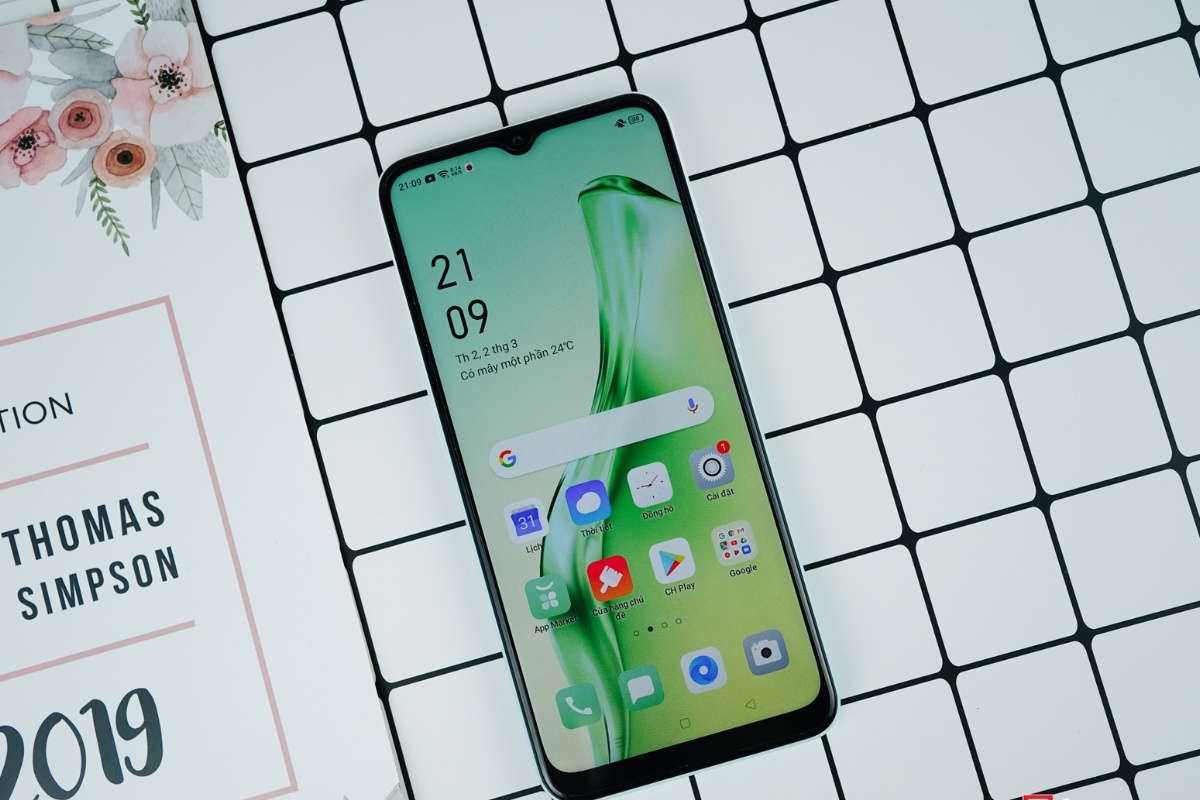 Chi tiết cấu hình OPPO A31 theo từng phần màn hình