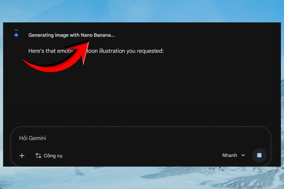 Hướng dẫn tạo ảnh chạy KPI vừa khóc bằng AI cực đơn giản bước 3