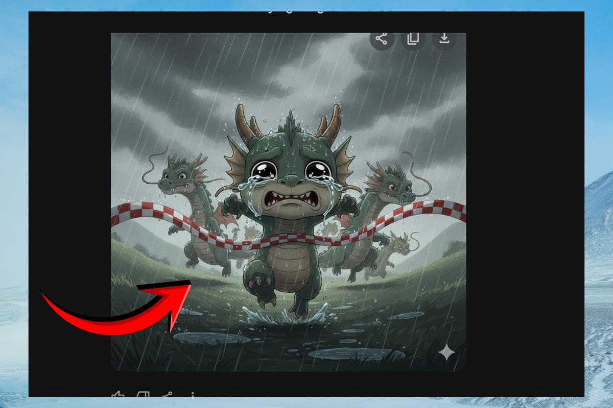 Hướng dẫn tạo ảnh chạy KPI vừa khóc bằng AI cực đơn giản bước 4