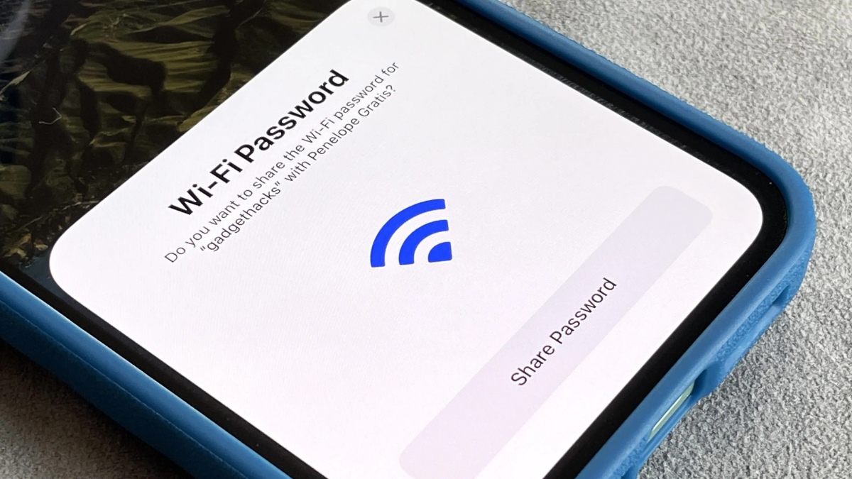 Chia sẻ mật khẩu trên iPhone không cần nhập chỉ trong 1 phút