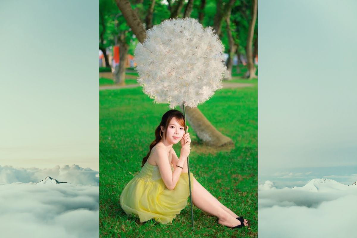 Chụp ảnh cùng bông hoa khổng lồ có gì đặc biệt?