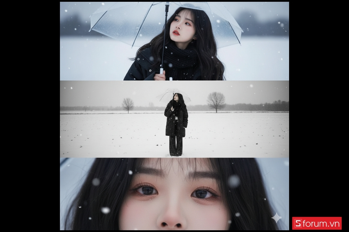 Những câu lệnh Prompt tạo ảnh mùa đông trên Gemini hình 1