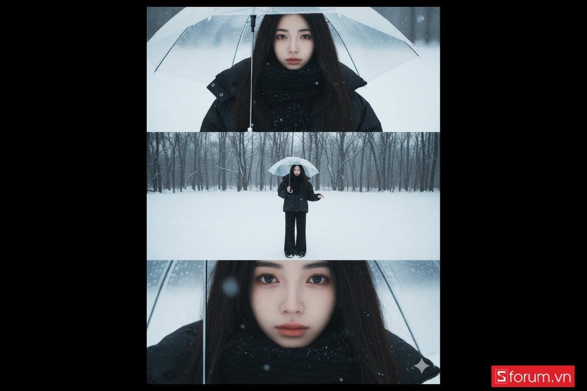 Những câu lệnh Prompt tạo ảnh mùa đông trên Gemini hình 2