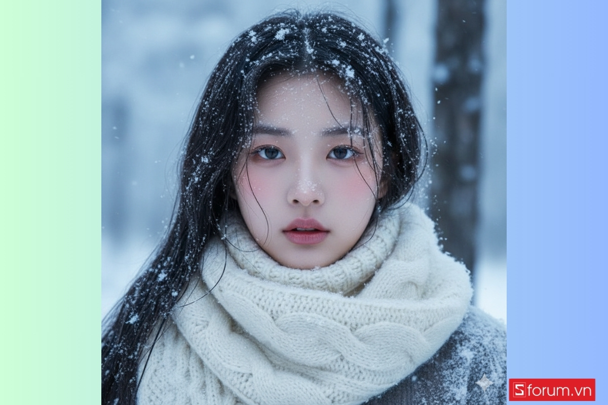 Những câu lệnh Prompt tạo ảnh mùa đông trên Gemini hình 3