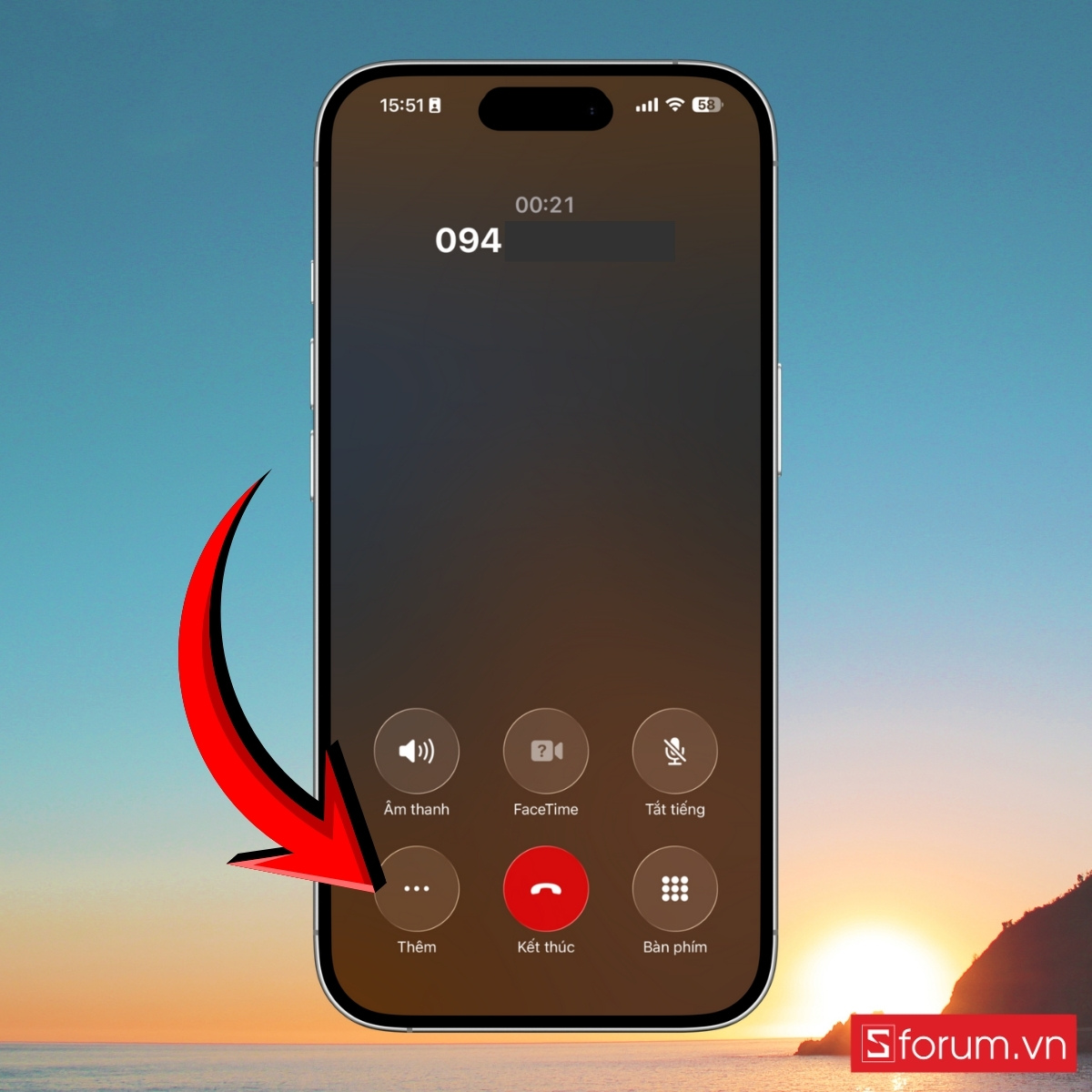 Cách dịch cuộc gọi thoại trong ứng dụng Điện thoại bước 1