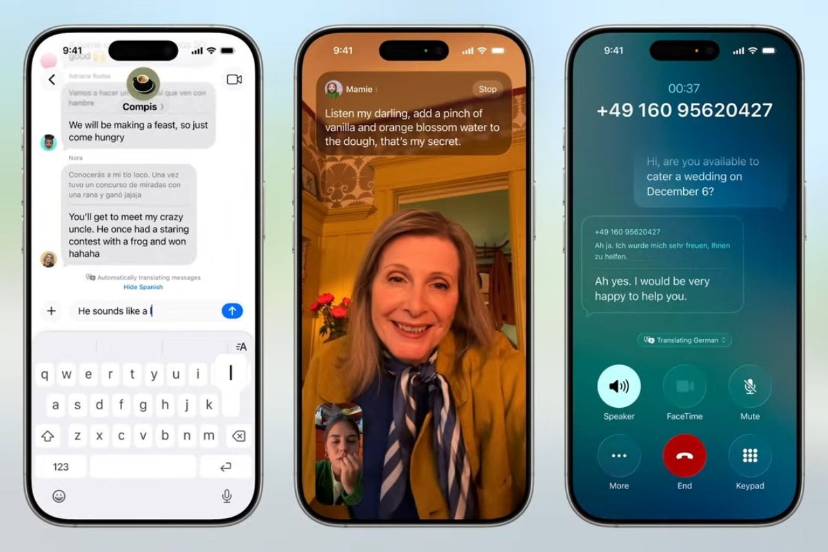 Dịch cuộc gọi, tin nhắn và hội thoại trên iPhone bằng Apple Intelligence