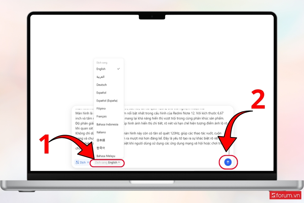 Sử dụng Dola AI trên trình duyệt web bước 4