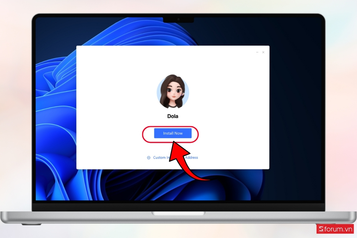 Sử dụng Dola AI trên máy tính Windows bước 2