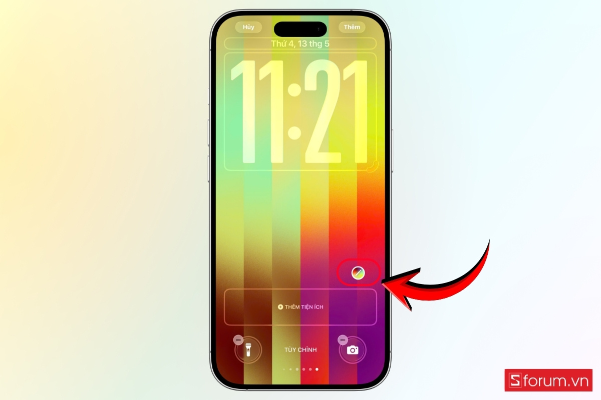 Cách cài đặt hình nền iOS 26.5 bước 8