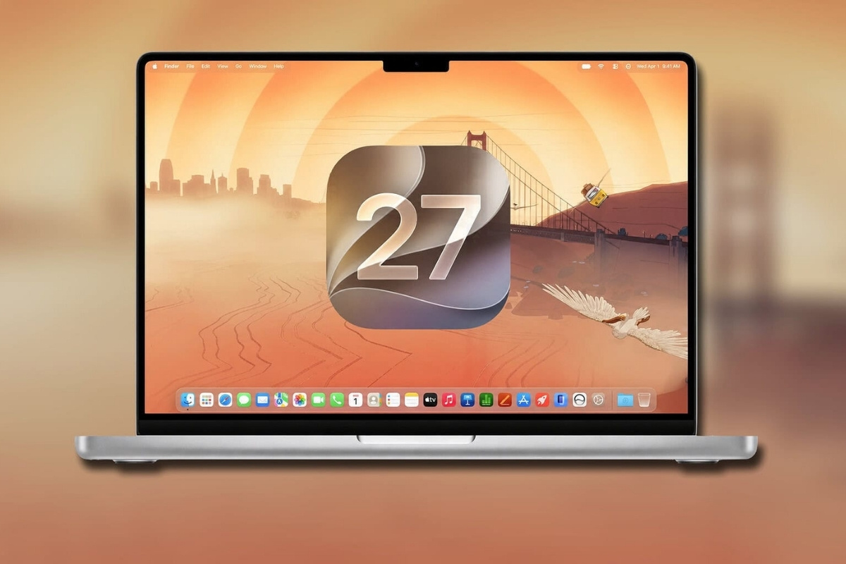 Điểm đặc biệt của hình nền macOS 27 Golden Gate tối ưu