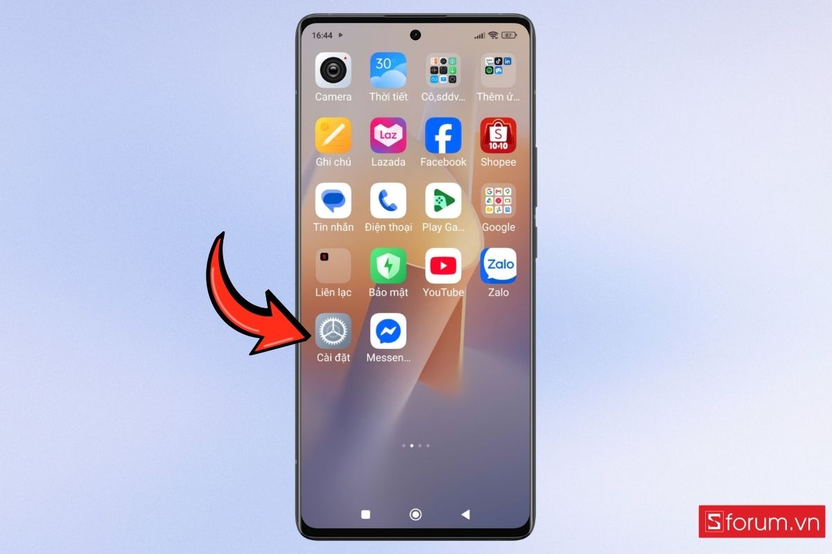 Cách kết nối Wi-Fi ẩn trên Android bước 1